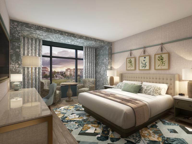 garden theme bedroom