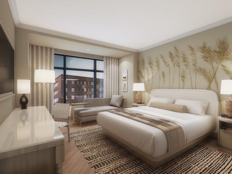 plains theme bedroom