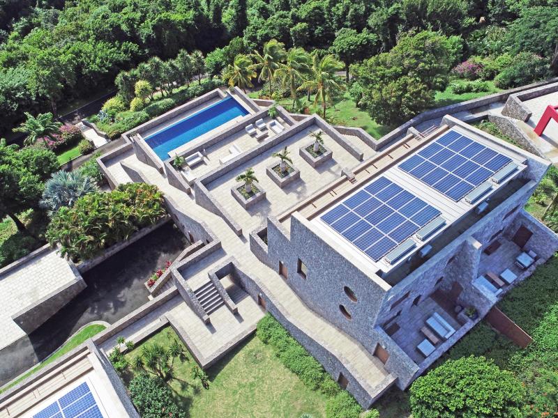 Coulibri Ridge Aerial Overview