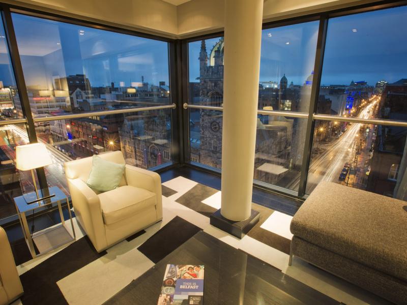 Penthouse View in the Evening