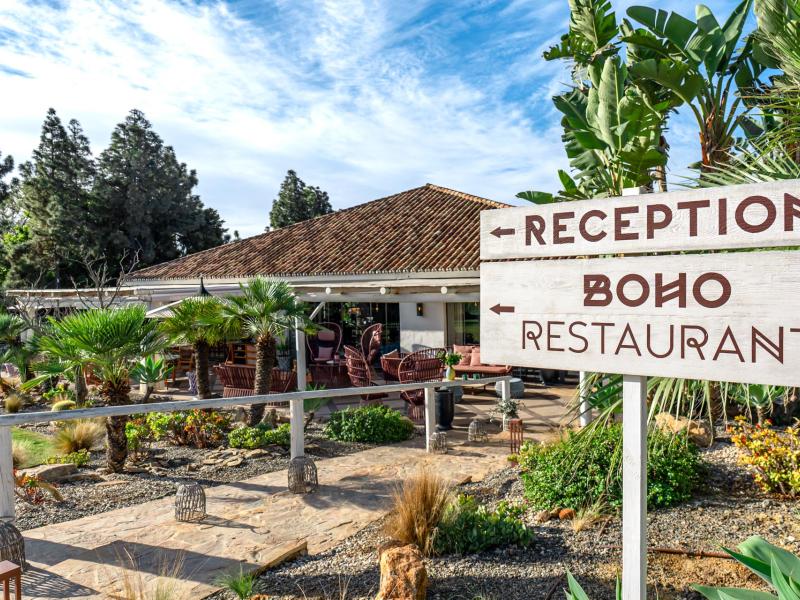 Boho Club Marbella Hotel Entrance