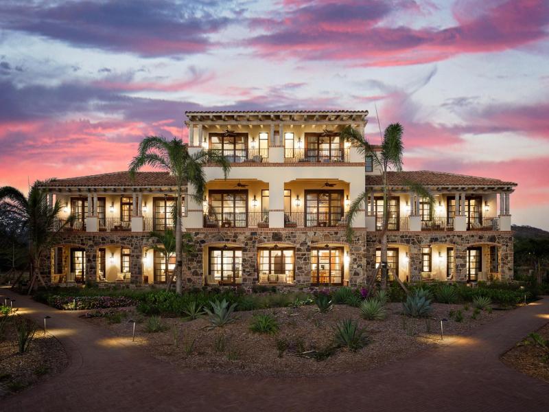 Rancho Santana Residences at Night.