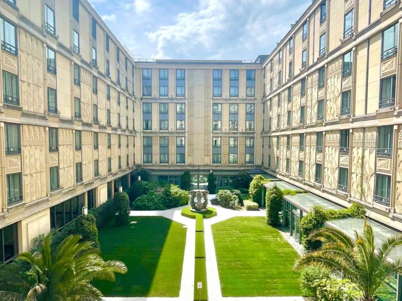 View of the Courtyard Garden