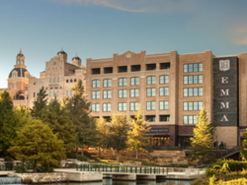 Emma at Pearl Facade