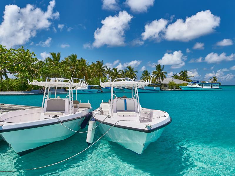 Take a private boat to explore a nearby island for the day.