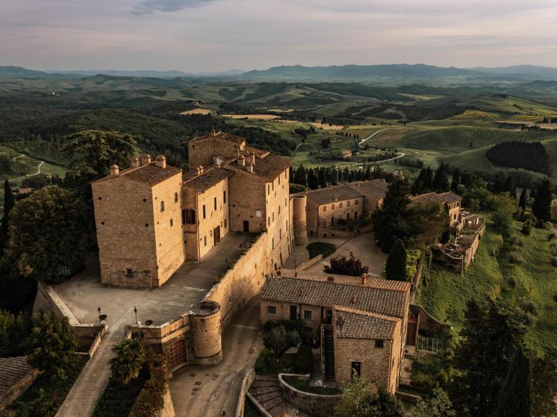 Castelfalfi Aerial