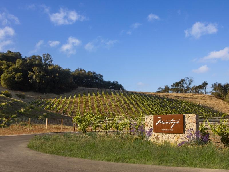 Entrance to Montage Healdsburg
