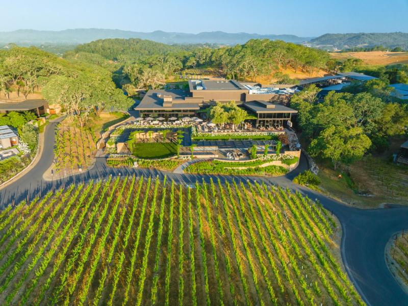 Aerial of Montage Heldsburg