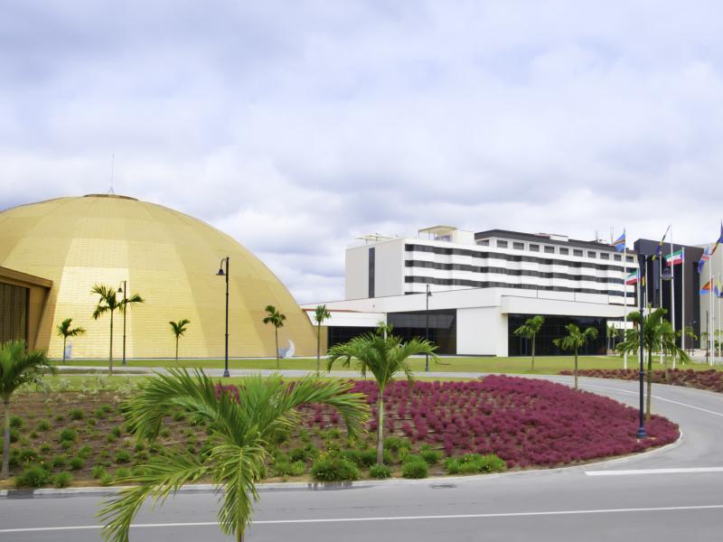 Auditorium and Hotel