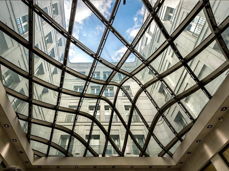Lobby skylight