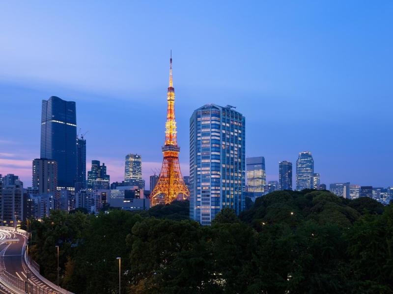 The Prince Park Tower Tokyo at night