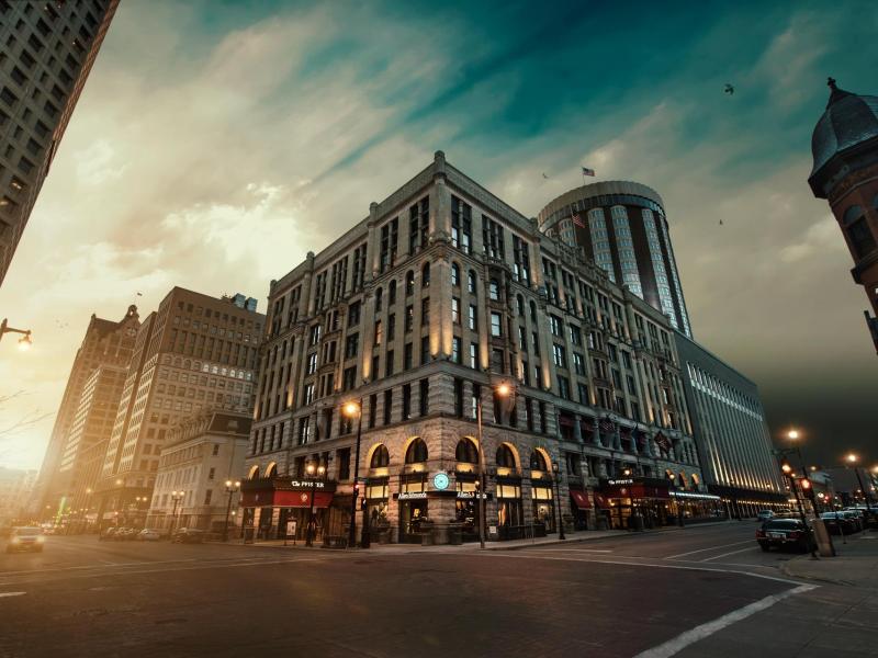 The Pfister Hotel Extrerior