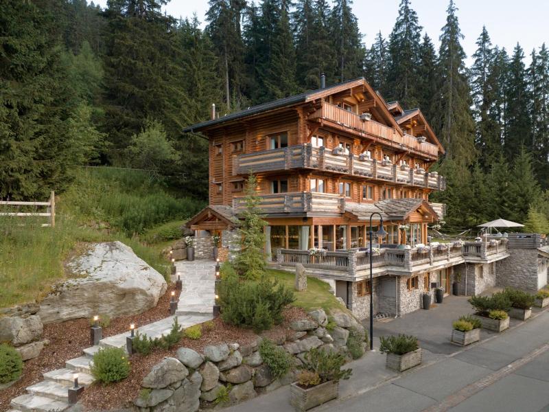 The Lodge exterior in summer