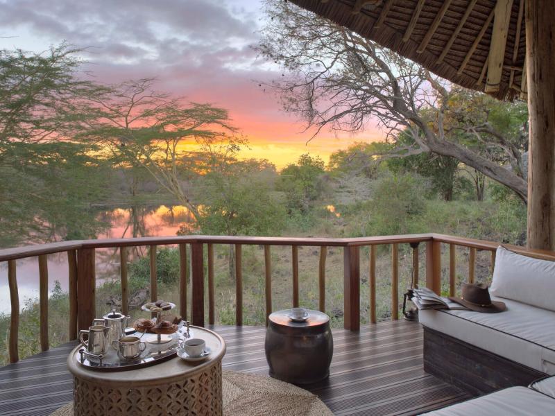 Finch Hattons Luxury Safari Camp Guestroom Deck