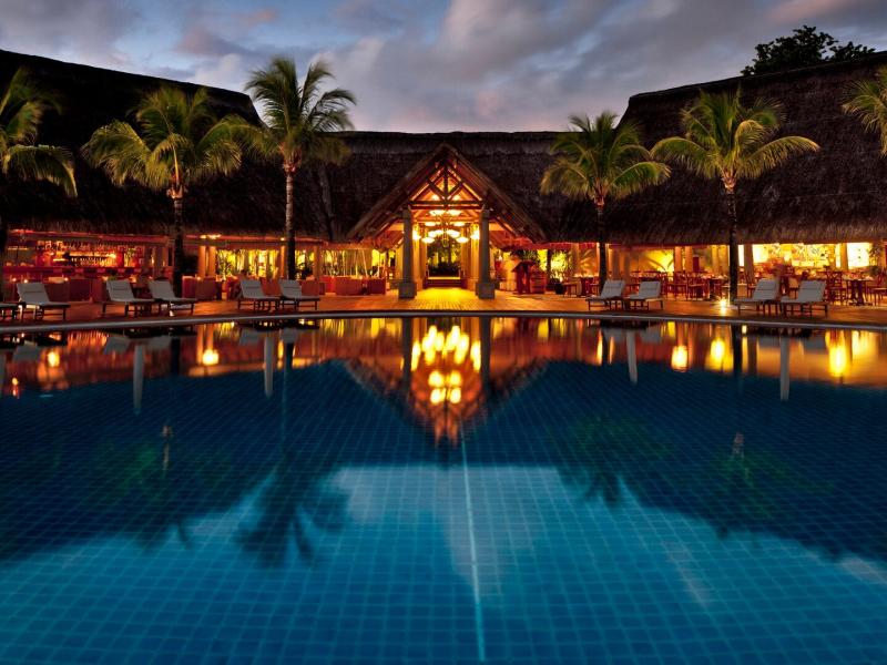 Sands Spa Resort Exterior Sunset View