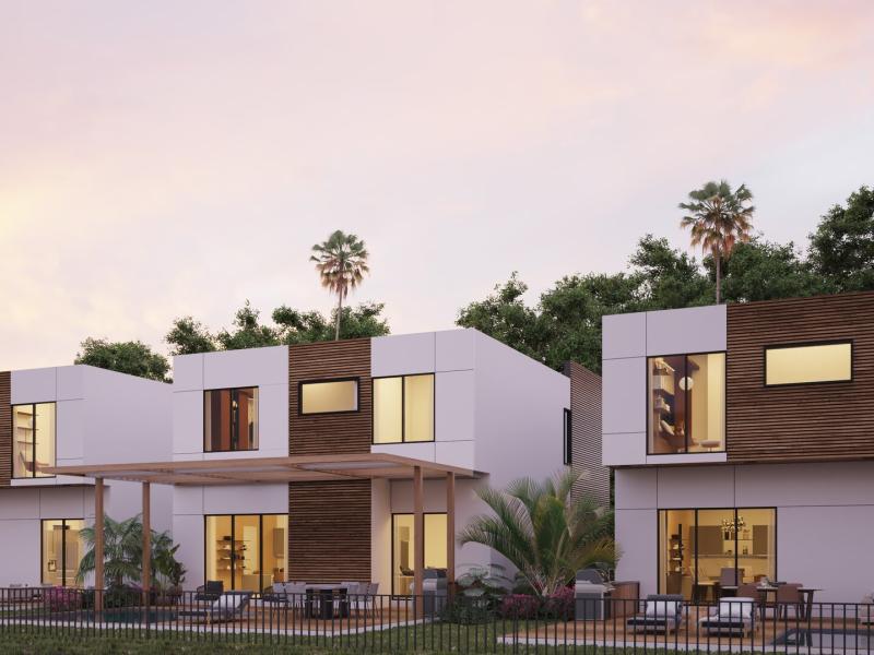 Single-family Homes Back Exterior