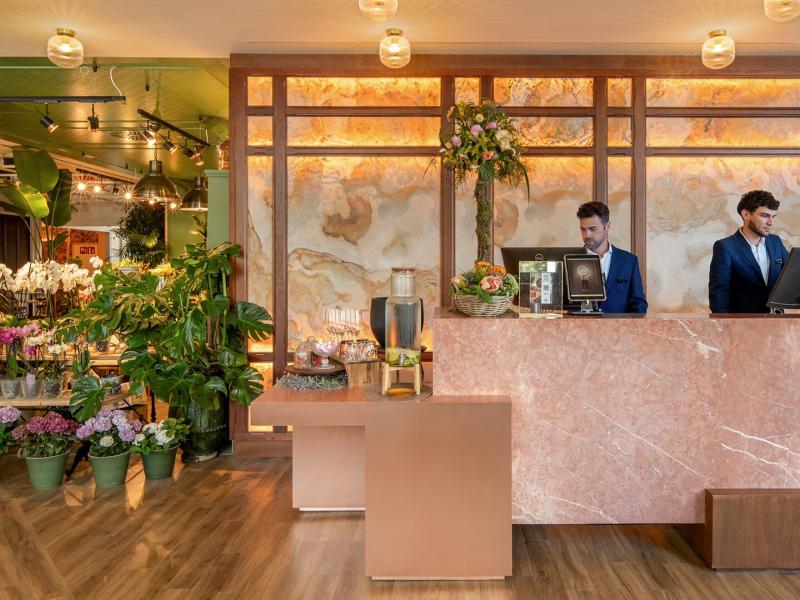 Lobby Reception and Flower Shop