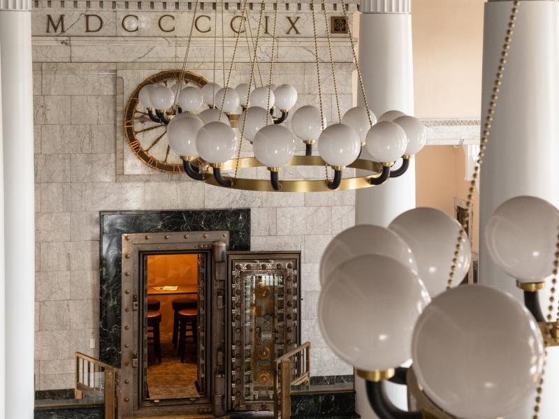 Overhead View of Lobby