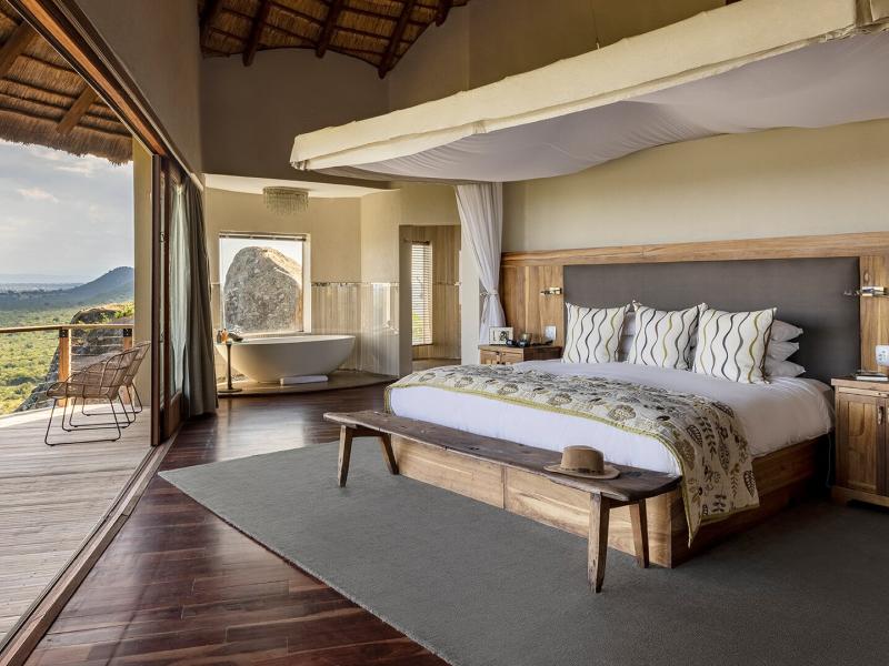 Rock Cliff Lodge Bedroom