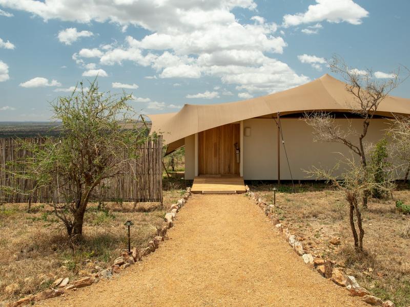 Tented Suite Exterior Entrance