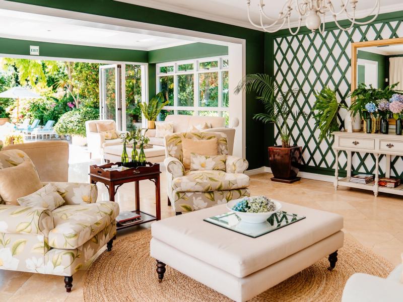 Lounge and Pool Entrance