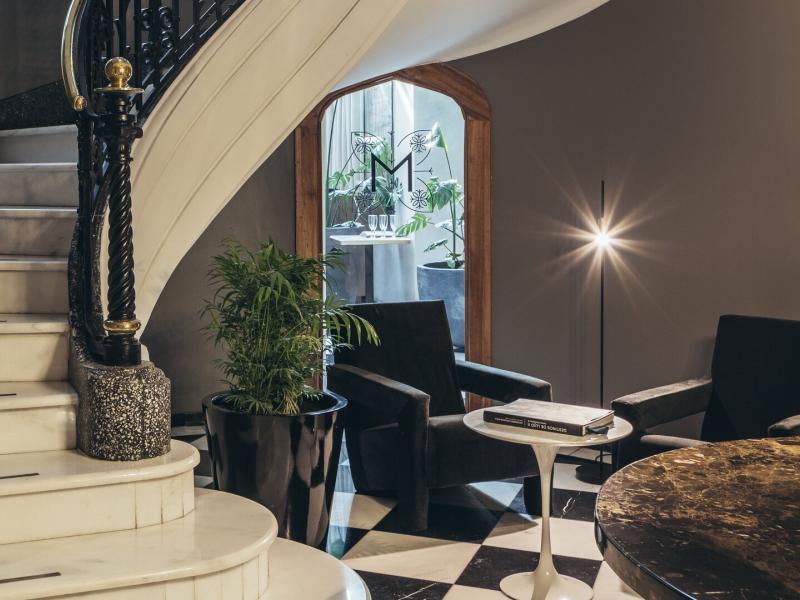 Common Area Seating and Staircase