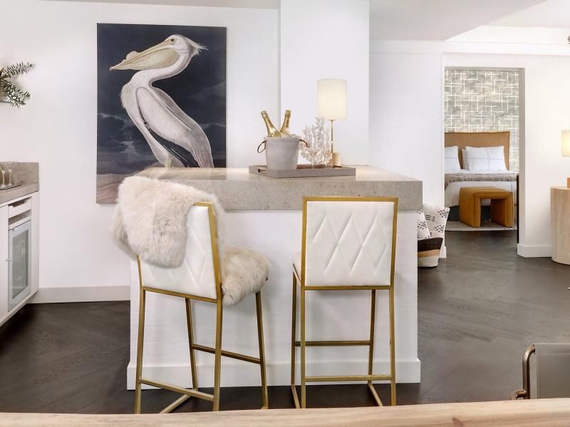 Presidential Suite Wet Bar Area