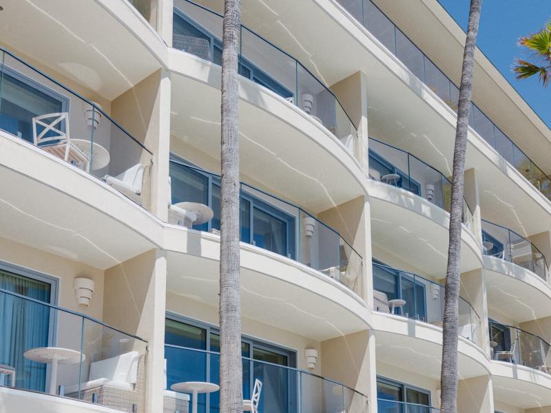 Exterior View of Guestroom Balconies