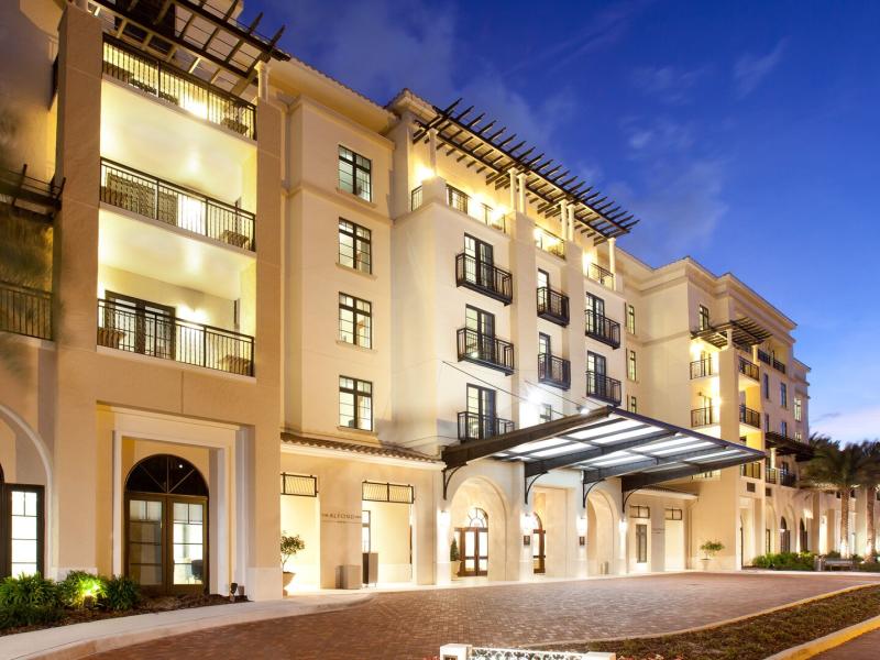 Exterior View in the Evening