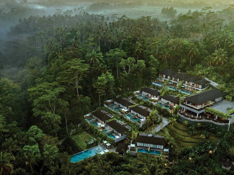 Aerial View of Samsara Ubud