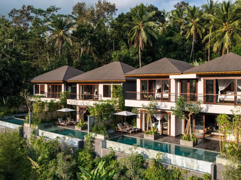 Exterior of Two- and Three-Bedroom Villas with Private Pools