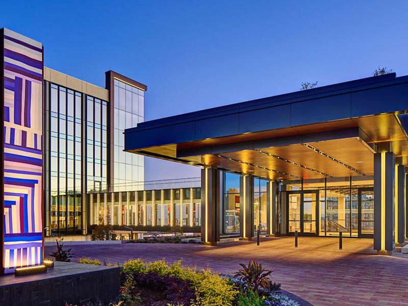Elevation Convening Center & Hotel welcomes guests with contemporary architecture and a design inspired by connection, reflection, and discovery.