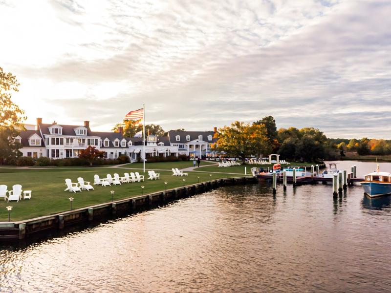 Set along the scenic Miles River, Inn at Perry Cabin offers a distinctive waterfront setting for meetings, retreats, and special events.