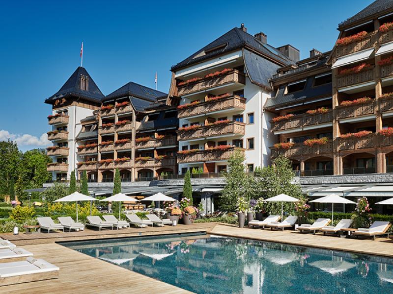 The Alpina Gstaad Pool