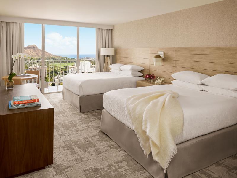 Double Beds Guest Room