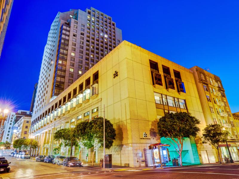 Hotel Nikko Exterior at Dusk