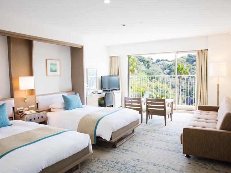 Double Beds Guest Room