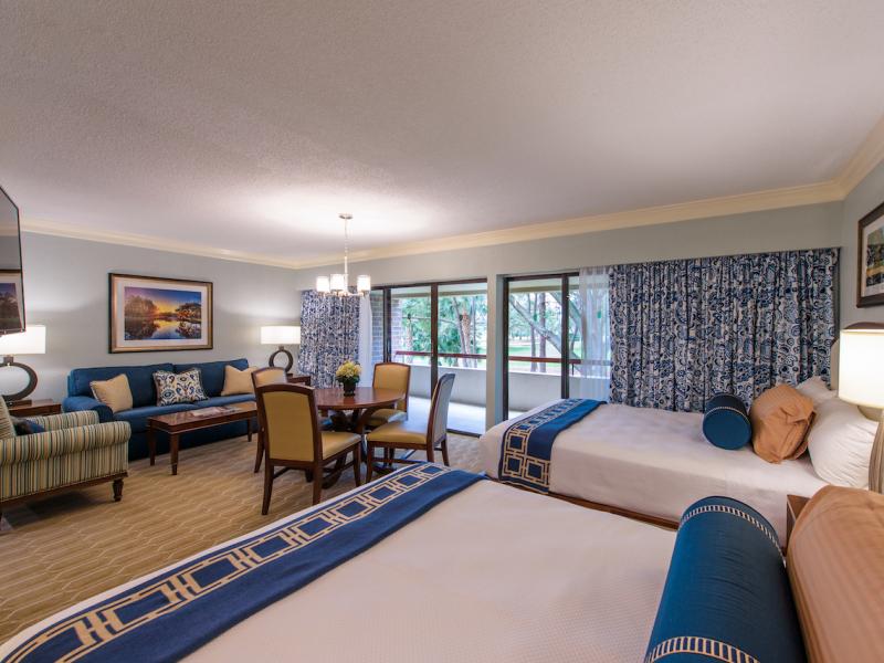 Double Beds Guest Room