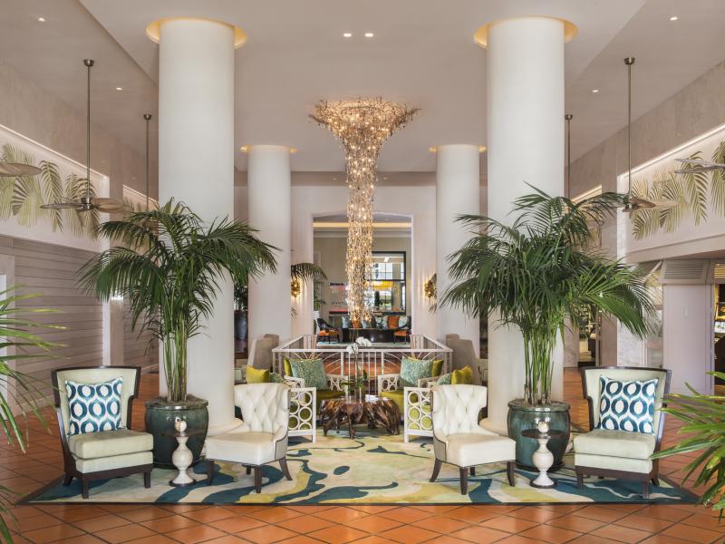 The Palms Hotel & Spa Lobby