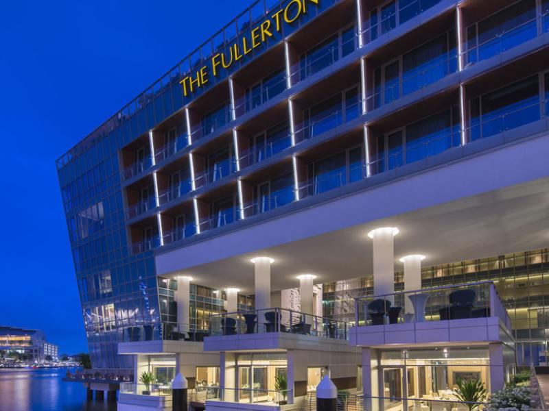 Meeting Pods at night