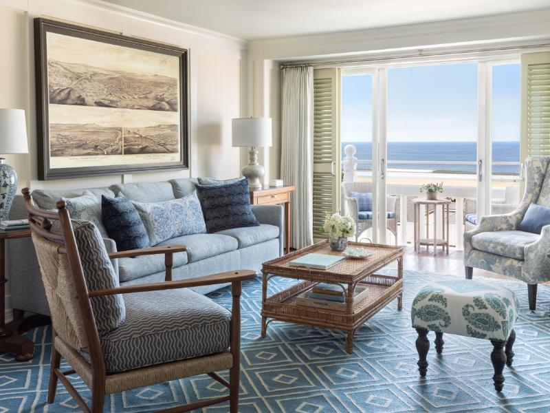 Ocean View Suite Living Room