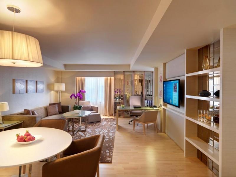 Executive Suite Dining and Living Areas