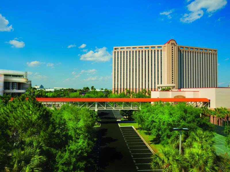 Rosen Centre Hotel Stairs to Convention Center