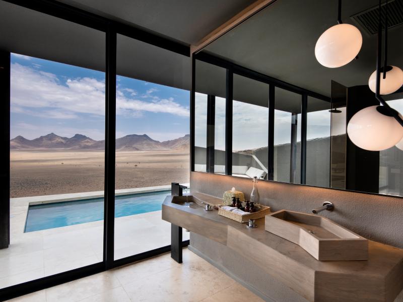 andBeyond Sossusvlei Desert Lodge Guest Bath