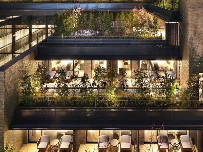 THE THOUSAND KYOTO | Exterior View of Guestrooms and Balconies or Terraces