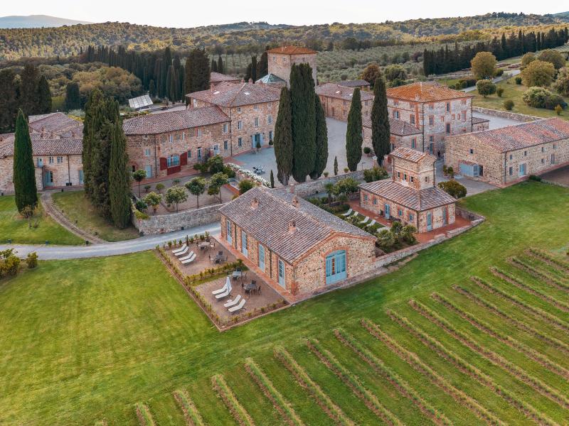 Borgo Scopeto Wine & Country Relais Aerial View