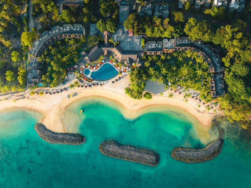 Sands Suites Resort & Spa Aerial View