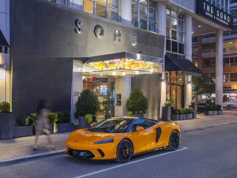 SoHo Hotel Toronto | Exterior View at Sunset
