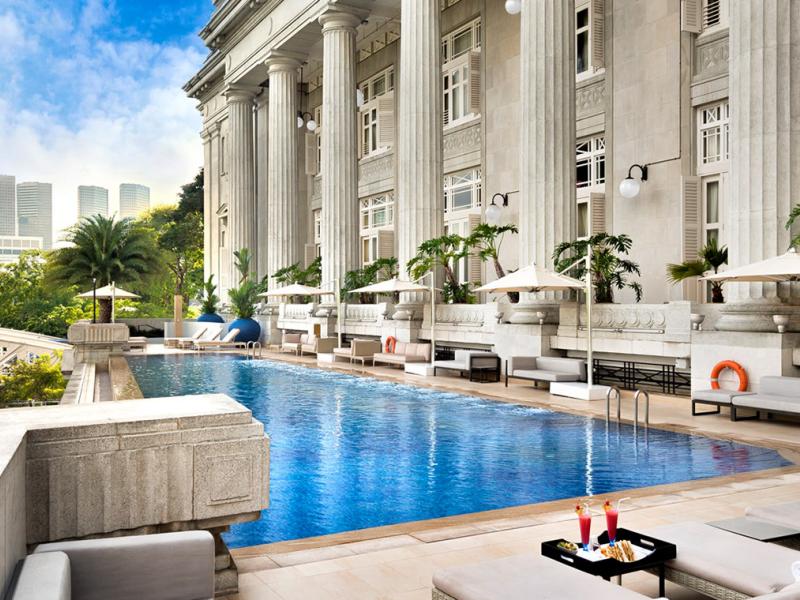 The Fullerton Hotel Singapore Pool View