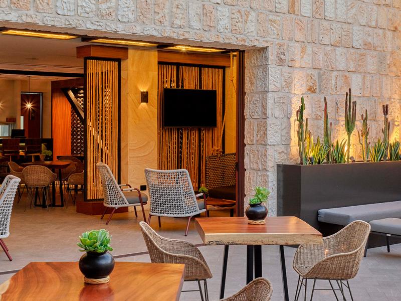 Grand Fiesta Americana Oaxaca Outdoor Sitting Area